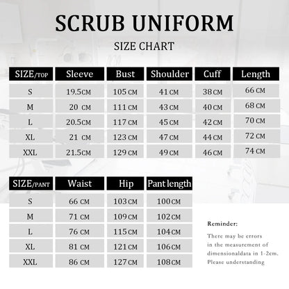 Ensemble Scrubs Infirmier Unisexe — Haut & Pantalon Jogger Médical - BLACKBEARD OUTDOOR INDUSTRIES