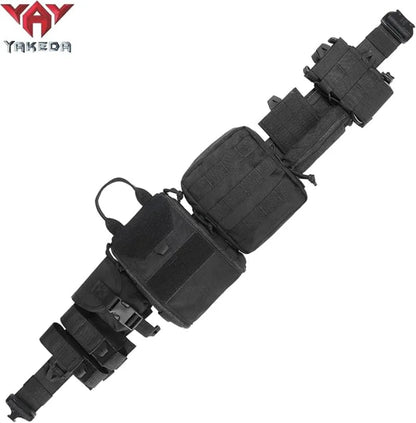 Ceinturon de Combat YAKEDA MOLLE avec Poches 8 en 1 Ma boutique