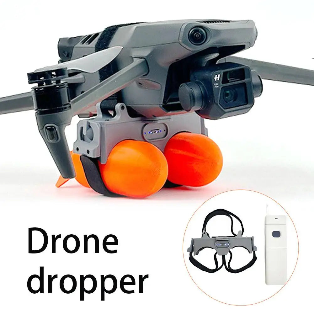 Lanceur Airdrop Double Télécommandé pour Drone DJI Air 2/3, Mavic 3/4 — Airsoft & Livraison RC - BLACKBEARD OUTDOOR INDUSTRIES