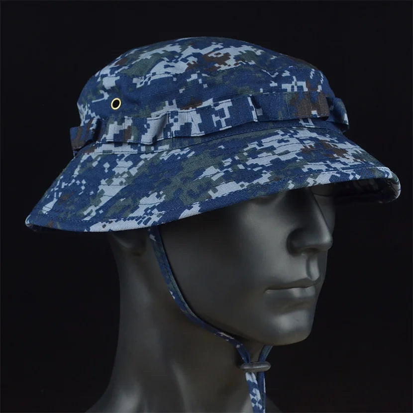 Chapeau Tactique Boonie Camouflage pour Homme – Idéal Chasse, Pêche, Randonnée & Airsoft - BLACKBEARD OUTDOOR INDUSTRIES