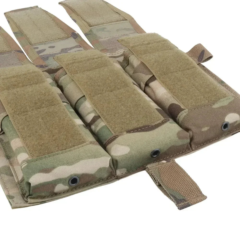 Organiseur MOLLE Multi-Mag Chest Rig Panel – Poche Rapide 3 Emplacements pour Chargeurs Ma boutique