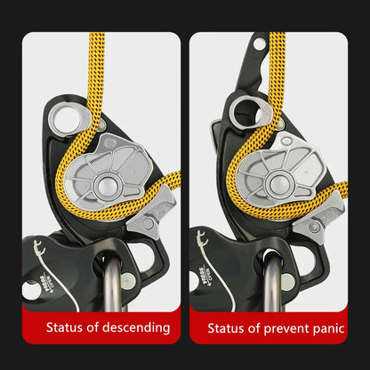 Descendeur d'Escalade Autobrake – Dispositif de Descente pour Travail en Hauteur et Sauvetage - BLACKBEARD OUTDOOR INDUSTRIES