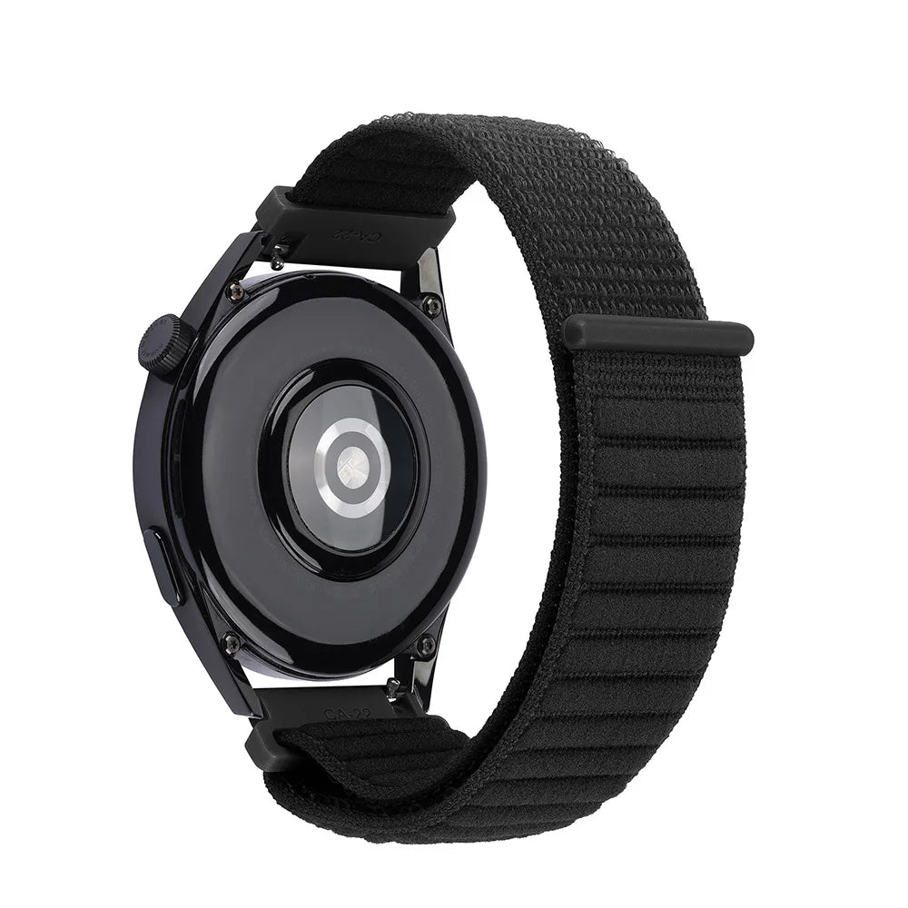 Bracelet en Nylon 20mm pour Garmin Vivoactive 5 - Bracelet de Remplacement Smart avec Libération Rapide pour Garmin Active 5/6 BLACKBEARD OUTDOOR INDUSTRIES