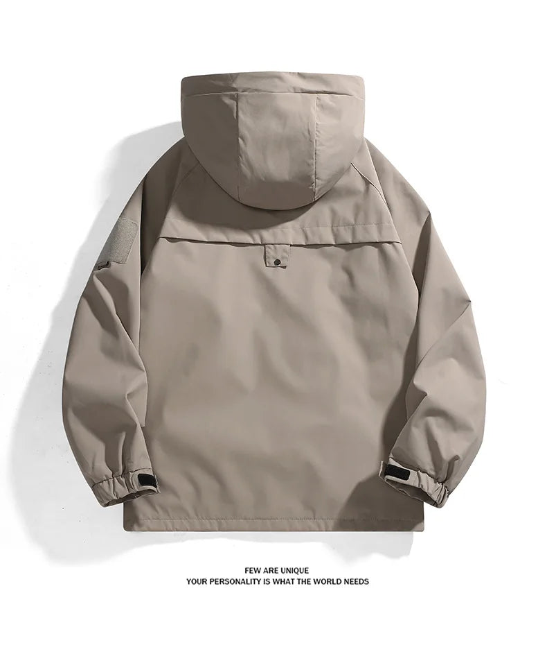 Veste Imperméable Unisexe CHRLCK – Coupe-Vent Respirante et Séchage Rapide pour Randonnée, Pêche et Camping - BLACKBEARD OUTDOOR INDUSTRIES