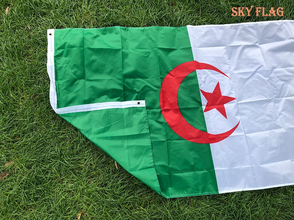 Drapeau de l'Algérie - 90x150 cm BLACKBEARD OUTDOOR INDUSTRIES