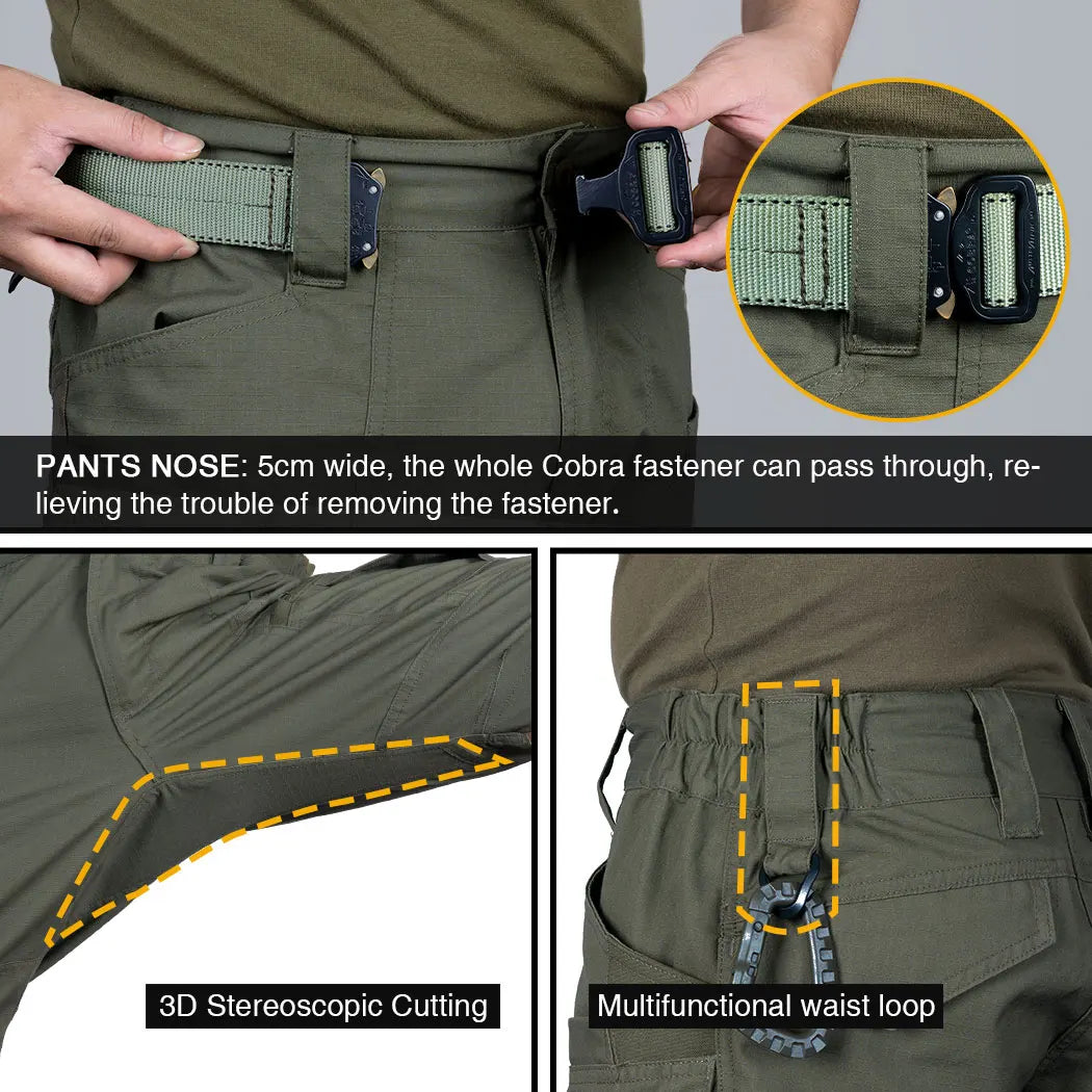 Short tactique IDOGEAR multi poches stretch léger outdoor - BLACKBEARD OUTDOOR INDUSTRIES