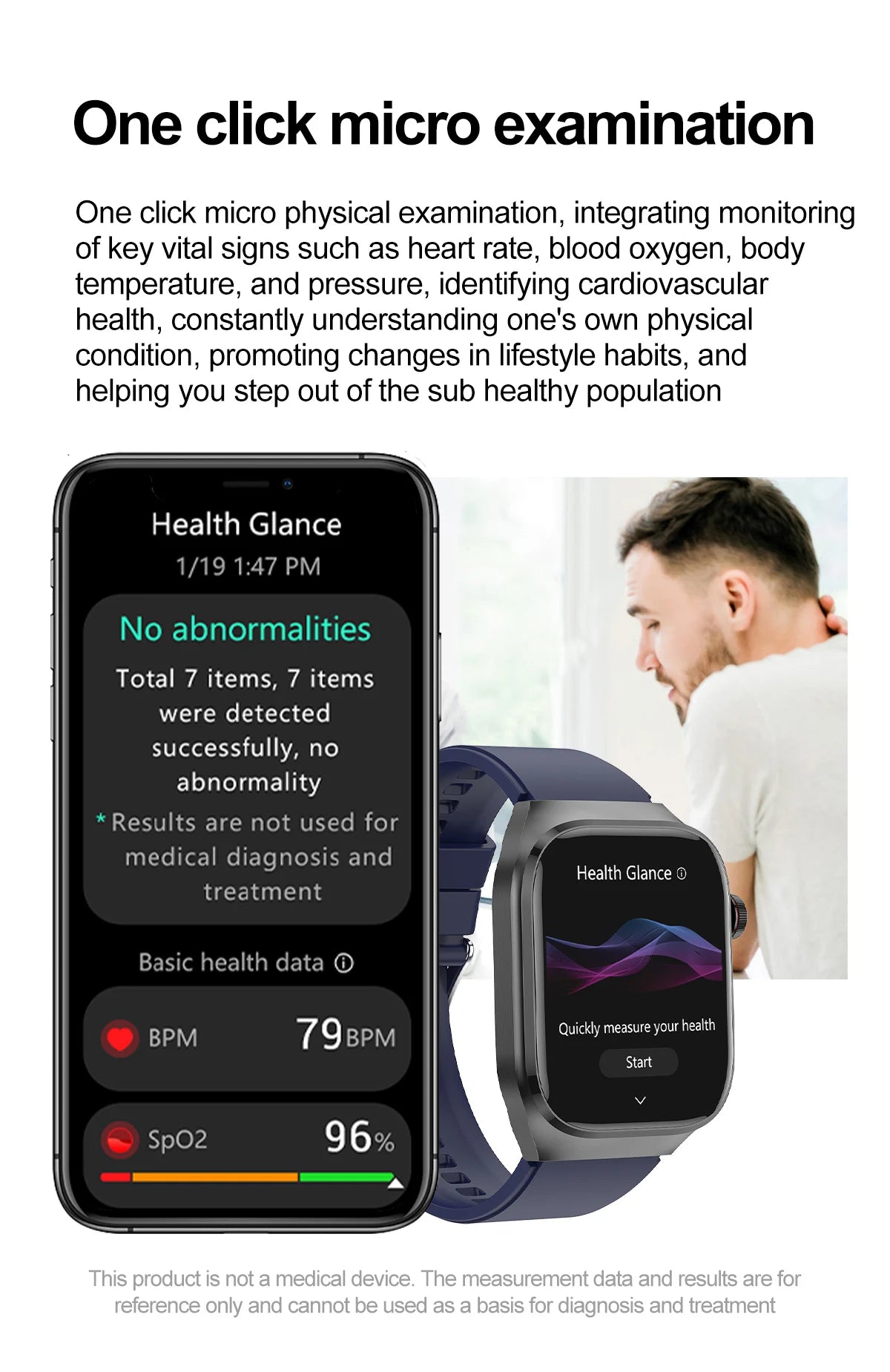 Montre Connectée Homme 2025 – Suivi Santé Avancé ECG+PPG – Surveillance Acide Urique & Lipides – Appels Bluetooth – Écran 2.04” AMOLED – Pour Android & iOS - BLACKBEARD OUTDOOR INDUSTRIES
