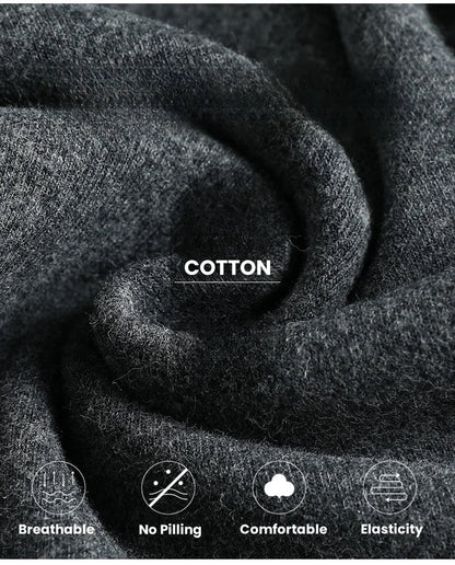 Legging Femme Taille Haute Gris Coton – Confort Slim Fit Grande Taille Automne et Toutes Saisons - BLACKBEARD OUTDOOR INDUSTRIES