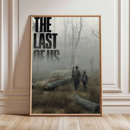 Poster The Last of Us Autocollant Imperméable – Décoration Murale Gaming | Style Esthétique, Sans Cadre | 10x15 à 50x70 cm
