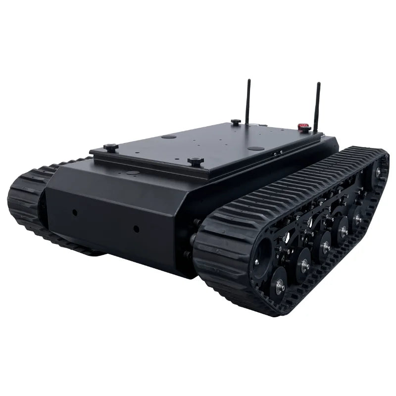 Châssis Robot Chenillé TR500 50 kg — STM32 Programmable — Police, Déminage, Sauvetage, R&D & Robotique - BLACKBEARD OUTDOOR INDUSTRIES