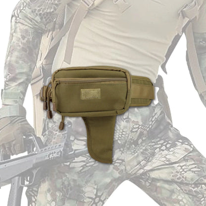 Sacoche banane tactique discrète avec poche holster