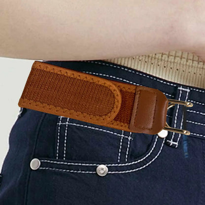 Ceinture Élastique Sans Boucle Crochet Métal – Invisible, Unisexe, Lot de 1 à 4