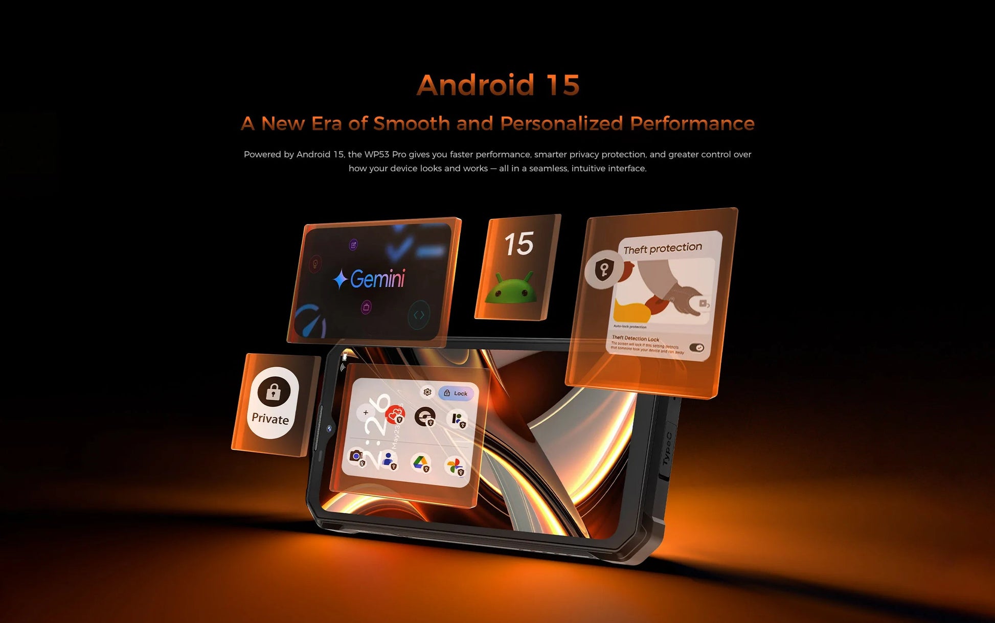 【NEW】OUKITEL WP53 PRO Rugged Phone, 24GB+256GB 11000mAh Android 15 6.52" NFC 50MP Cell Phone BLACKBEARD OUTDOOR INDUSTRIES