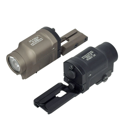Lampe LED sur rail Picatinny 20 mm X300 / AK-SD