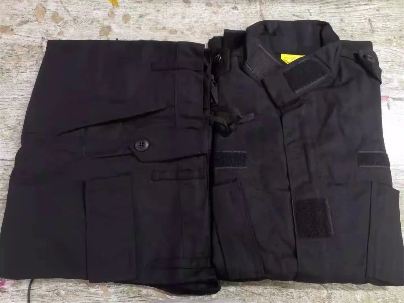 Tenue Tactique Tom ACU Édition BK – Costume Combat Noir Style Militaire PMC pour Entraînement, Randonnée et Escalade - BLACKBEARD OUTDOOR INDUSTRIES