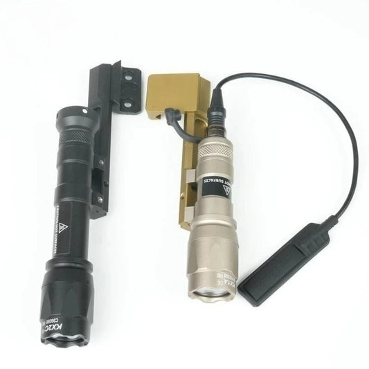 Lampe Tactique LED M300C / M600C – Rail 20mm & M-LOK, Alliage Aluminium, Airsoft Chasse AR15