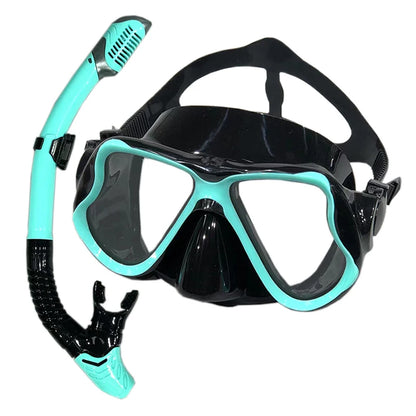 Masque de plongée et snorkeling adulte en verre trempé