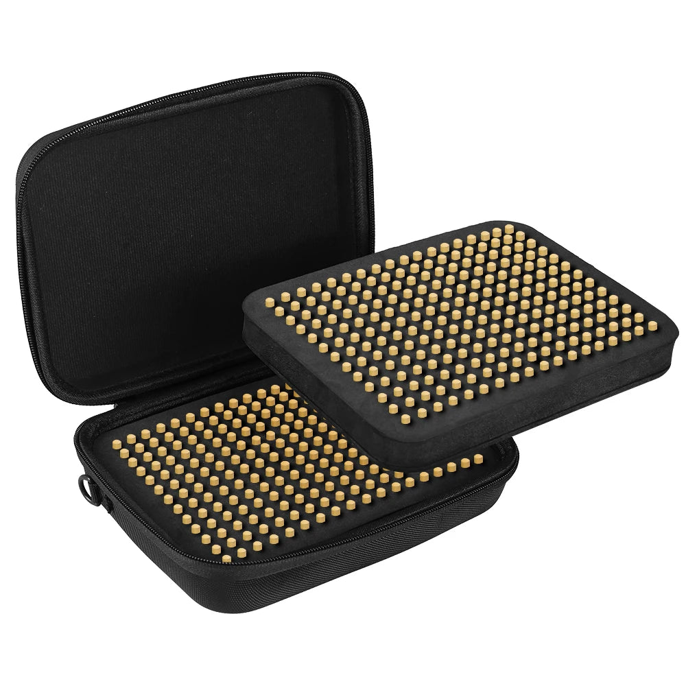 Boîte de Rangement pour Munitions .22LR / 9mm – Jusqu’à 468 Cartouches – Pochette Organiseur de Balles pour Pistolet et Fusil Ma boutique