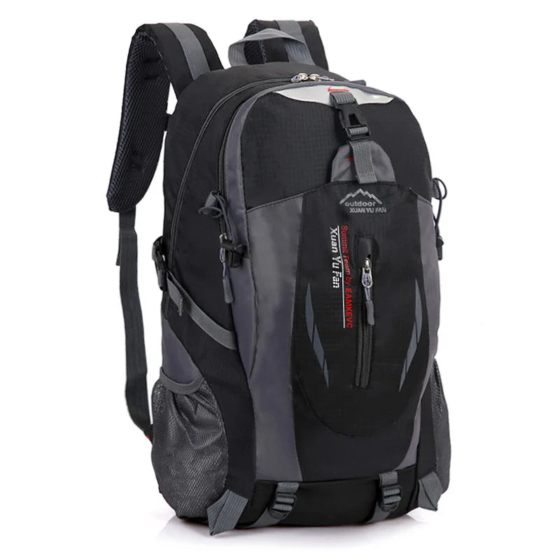 Sac à Dos Tactique Nylon Imperméable 30-40L – Dos Rembourré, Sangle Poitrine | Randonnée, Camping, Trekking, Militaire