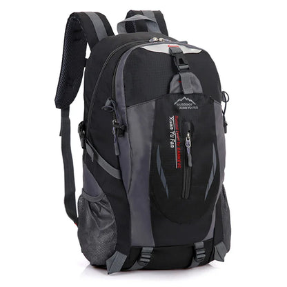 Sac à Dos Tactique Nylon Imperméable 30-40L – Dos Rembourré, Sangle Poitrine | Randonnée, Camping, Trekking, Militaire