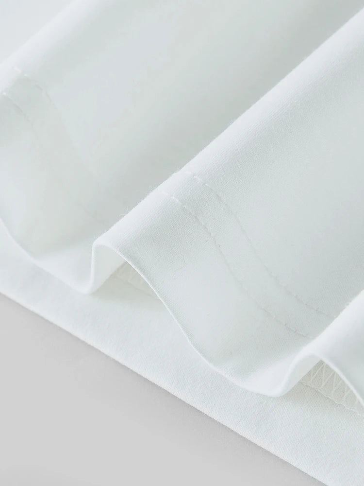 T-shirt Femme 100% Coton FSLE | Col Rond | Manches Courtes | Blanc ou Noir | Été & Printemps - BLACKBEARD OUTDOOR INDUSTRIES