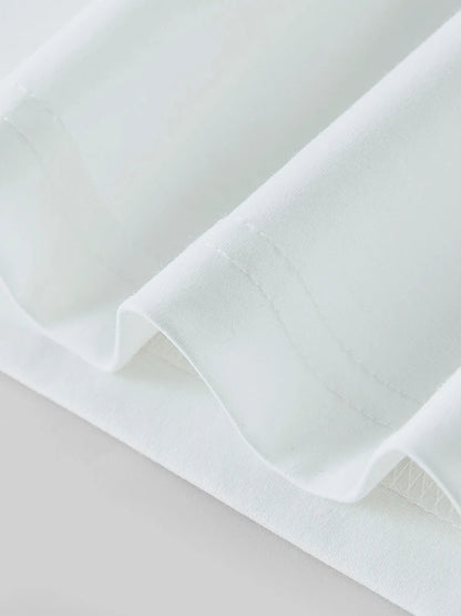 T-shirt Femme 100% Coton FSLE | Col Rond | Manches Courtes | Blanc ou Noir | Été & Printemps - BLACKBEARD OUTDOOR INDUSTRIES