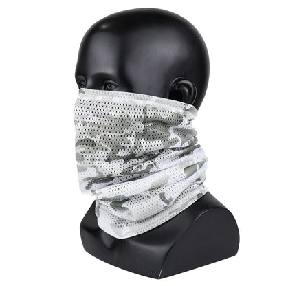 Bob Tactique Camouflage + Tour de Cou – Protection Solaire Outdoor Unisexe
