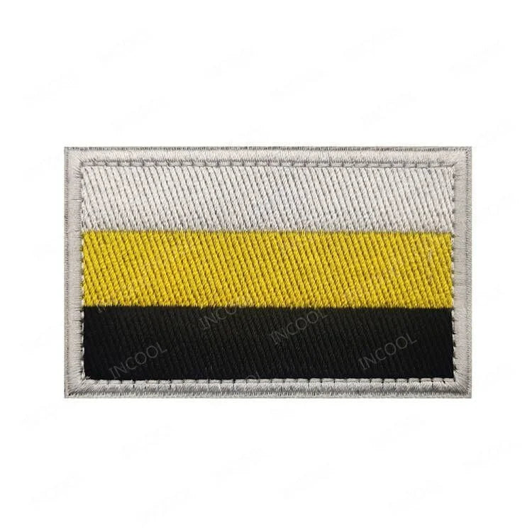 Patch Brodé Russie Soviétique – Bande Noire et Jaune Réfléchissante Infrarouge - BLACKBEARD OUTDOOR INDUSTRIES