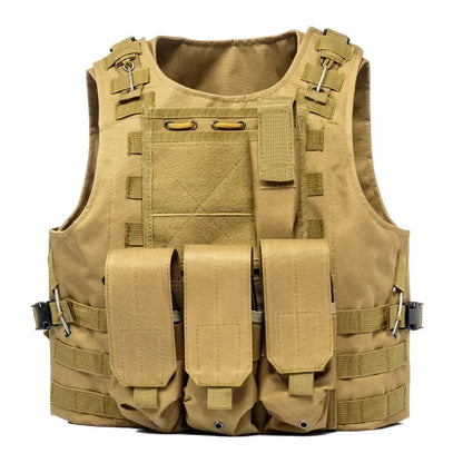 Gilet porte-plaques tactique MOLLE WOLF ENEMY