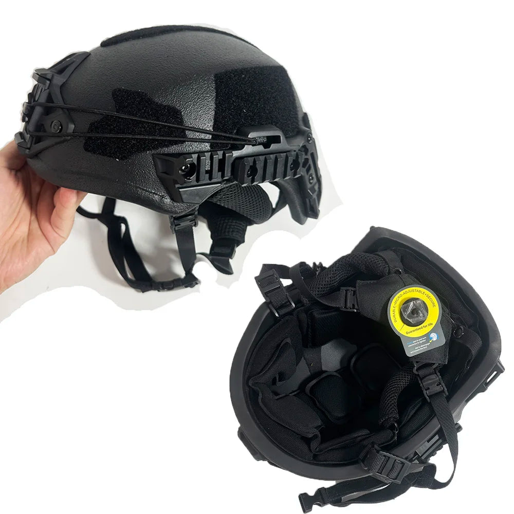 Casque Balistique LPRED Exfil Haute Découpe NIJ IIIA – Système BOA CAM FIT EPIC Liner - BLACKBEARD OUTDOOR INDUSTRIES