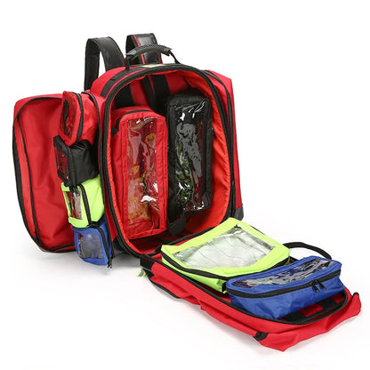 Sac à dos SSIAP rouge pour matériel d’intervention – Oxford 1200D