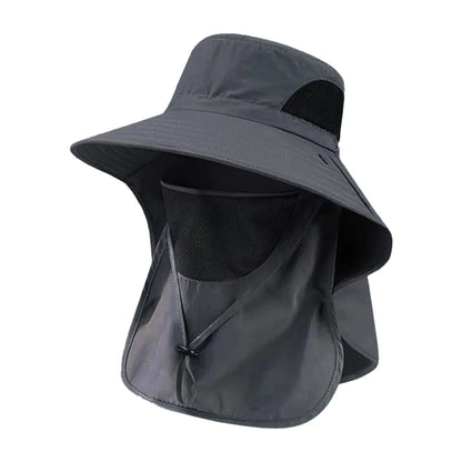 Bob cagoule femme avec couvre-nuque et protection solaire