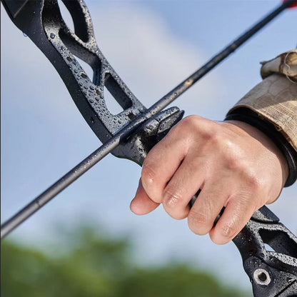 56" Archery Recurve Hunting Bow 30-50lbs Outdoor Hunting Take-down Bow for Right-handed Powerful Shooting Target Practice Bow BLACKBEARD OUTDOOR INDUSTRIES