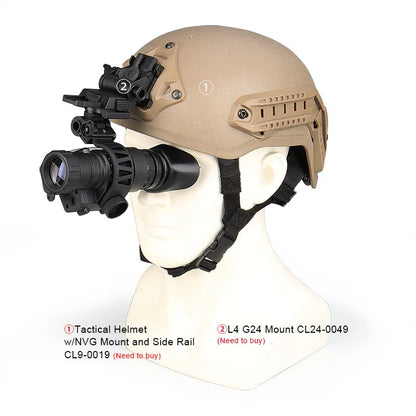 Monoculaire de vision nocturne PVS-14 numérique IR 200m pour une visibilité optimale