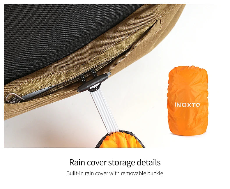 Sac à Dos de Randonnée 35L – Imperméable avec Housse de Pluie Intégrée | Mixte Homme/Femme - BLACKBEARD OUTDOOR INDUSTRIES