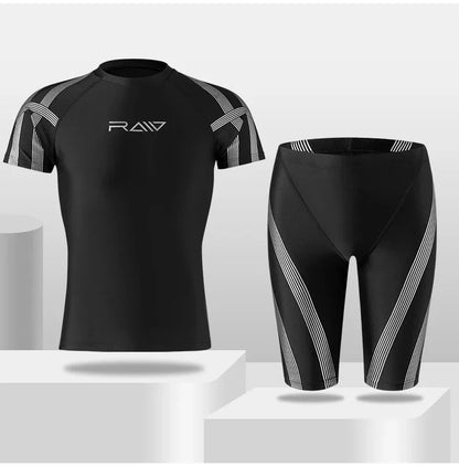 ensemble de mailliot de bain homme rash guards split type Ma boutique