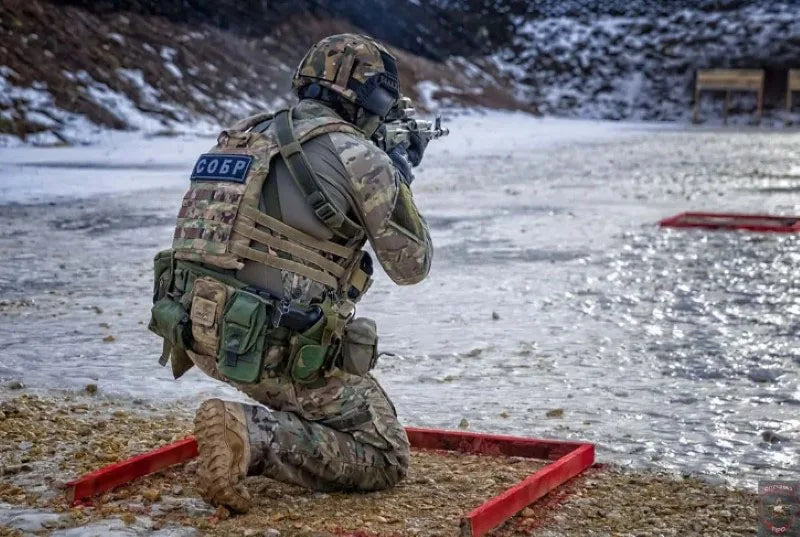 Patch de dos Tactical - Gilet de la Garde Nationale Russe (Avec Crochets et Boucles) BLACKBEARD OUTDOOR INDUSTRIES