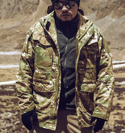 Veste M65 Tactique Militaire Homme – Hiver | Imperméable, Polaire, Chaude & Résistante - BLACKBEARD OUTDOOR INDUSTRIES