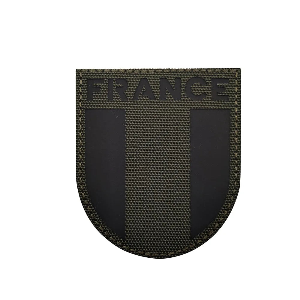 Patch Brodé Légion Étrangère France – Insigne Tactique Hook & Loop | +50 Modèles