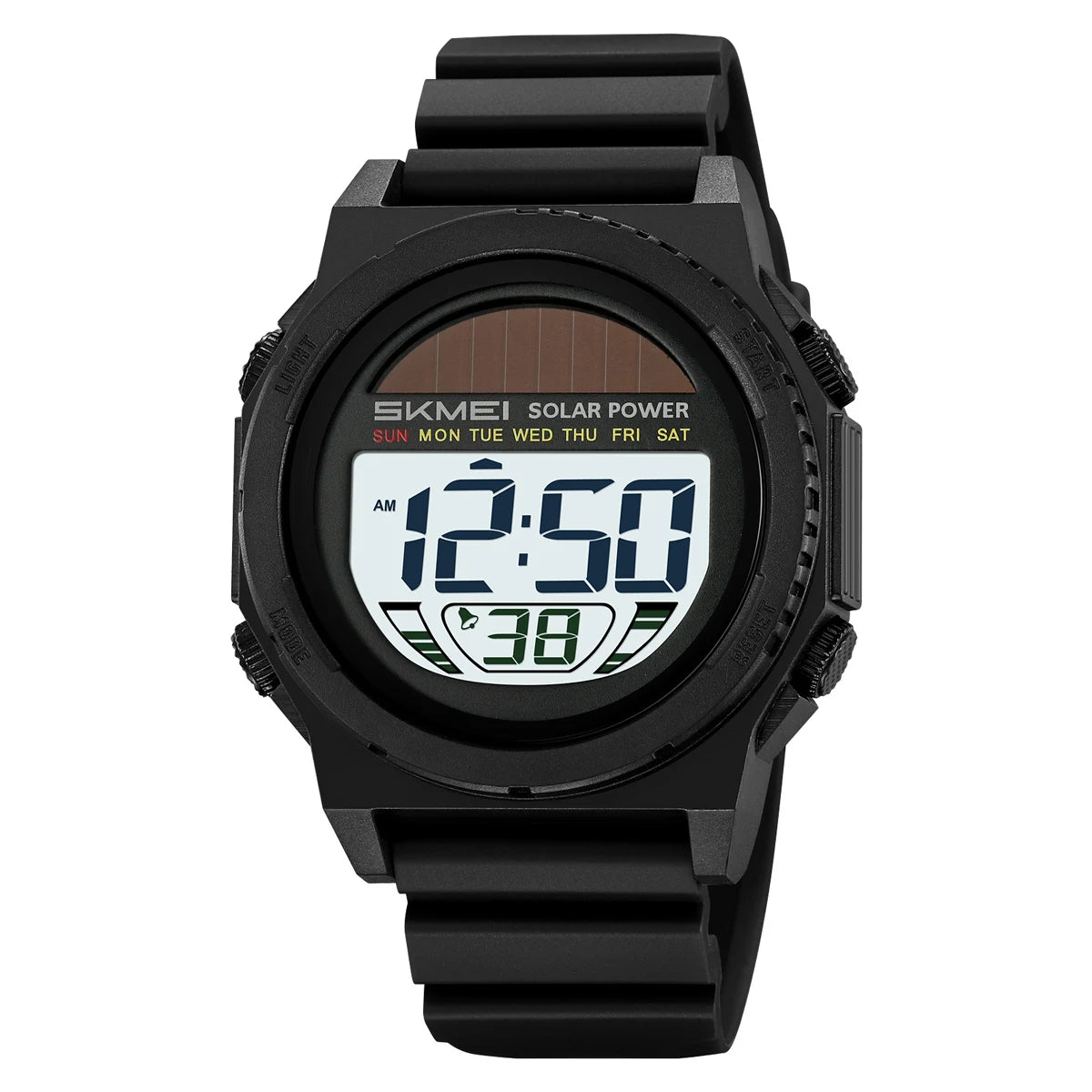 Montre Digitale SKMEI 2358 – Énergie Solaire – Étanche 5ATM – Homme & Femme - BLACKBEARD OUTDOOR INDUSTRIES