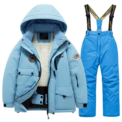 Combinaison de Ski Enfant – Imperméable, Chaude, Coupe-Vent | Garçon & Fille