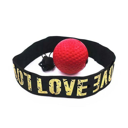 Speed Ball Boxe avec Bandeau Frontal – Entraînement Réflexes, Muay Thai, Sanda, MMA | Corde 90 cm | 4 Coloris - BLACKBEARD OUTDOOR INDUSTRIES