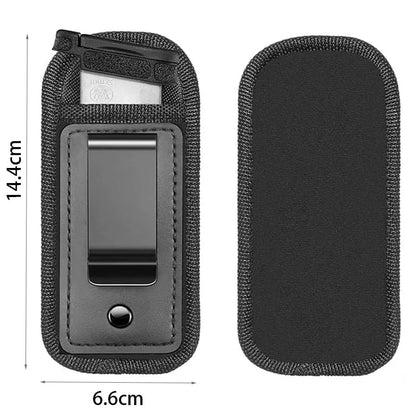 Pochette Porte-Chargeur Simple/Double pour Armes - Support IWB pour Chargeur 9mm, .40, .45, .380, .357 | Étui de Poche avec Clip Métallique BLACKBEARD OUTDOOR INDUSTRIES