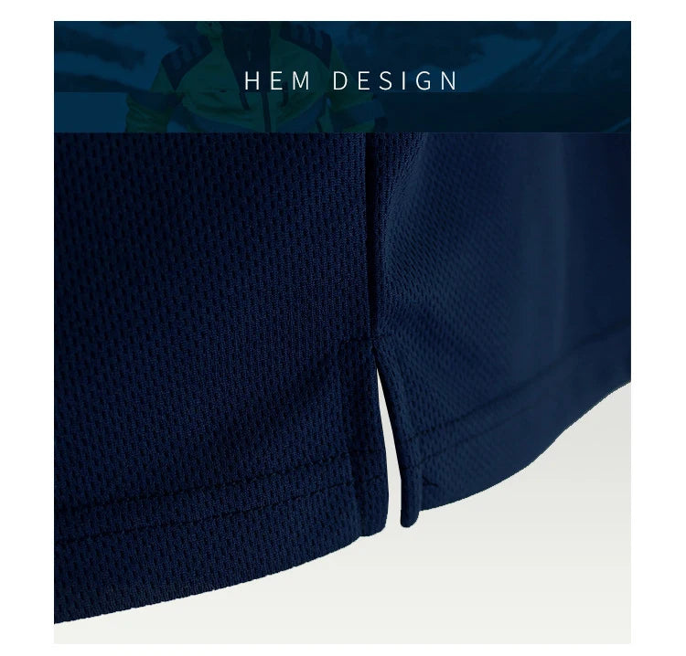 T-shirt de Sécurité Haute Visibilité – Été Respirant & Séchage Rapide Manches Courtes | Tissu Réfléchissant | Polyester Léger | Tailles L à XXXL - BLACKBEARD OUTDOOR INDUSTRIES