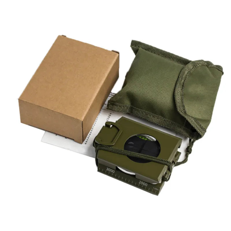 Boussole Professionnelle Haute Précision avec Inclinomètre – Outil de Navigation pour Camping, Randonnée et Survie - BLACKBEARD OUTDOOR INDUSTRIES