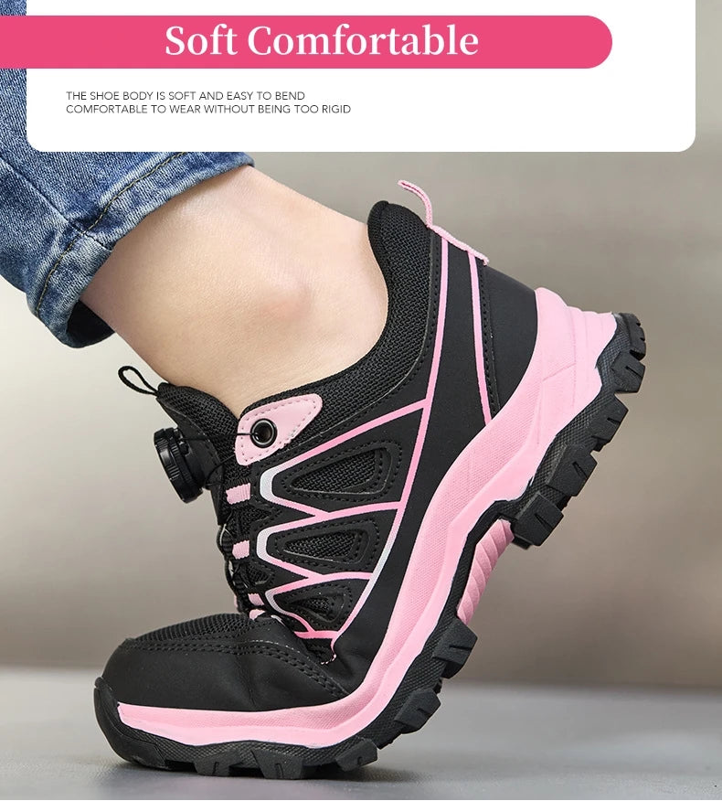 Chaussures de sécurité femme à embout métallique GW-1516