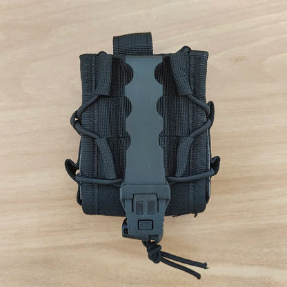 Pochette Tactique pour Menottes Ouvertes avec Clip et Sangle – Étui de Ceinture pour Menottes Asp, Menottes à Charnière, Menottes à Chaîne et Menottes Rigides Pliantes - BLACKBEARD OUTDOOR INDUSTRIES