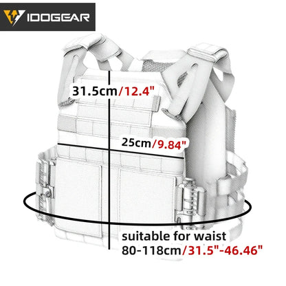 Gilet tactique IDOGEAR JPC 2.0 léger MOLLE quick release - BLACKBEARD OUTDOOR INDUSTRIES