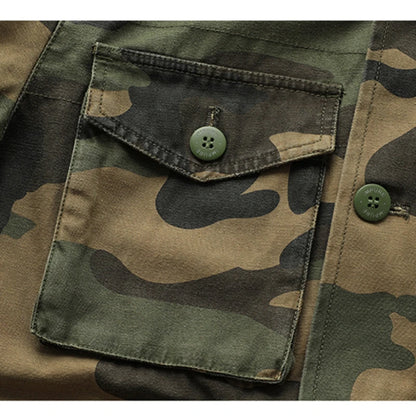 Veste militaire matelassée homme à capuche amovible