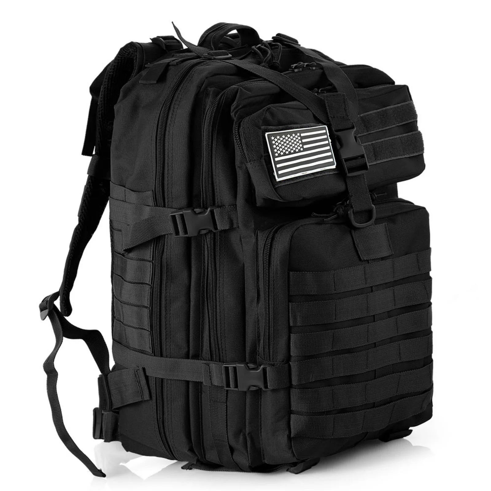 Sac à Dos Thuram 25L/50L – Nylon Résistant et Imperméable, Sac Tactique pour Sports, Randonnée, Pêche, Chasse et Camping - BLACKBEARD OUTDOOR INDUSTRIES